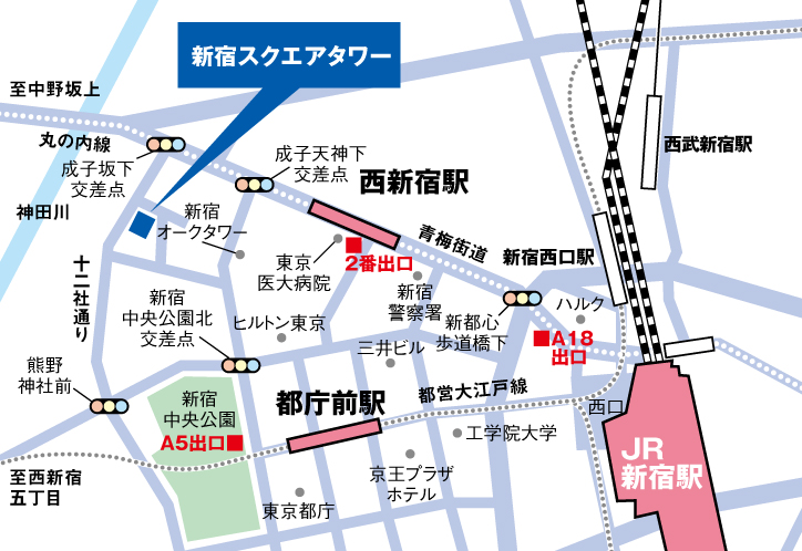 アクセスマップ